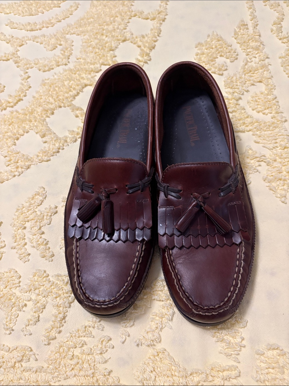 Pacific Trail Men's Tassel Kiltie Loafers - Brown